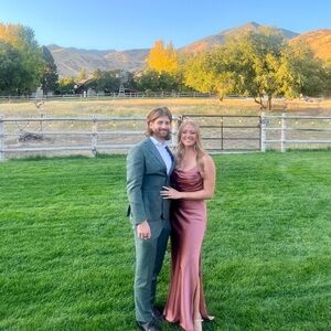 Bridesmaid Revelry Skye Dress in Desert Rose